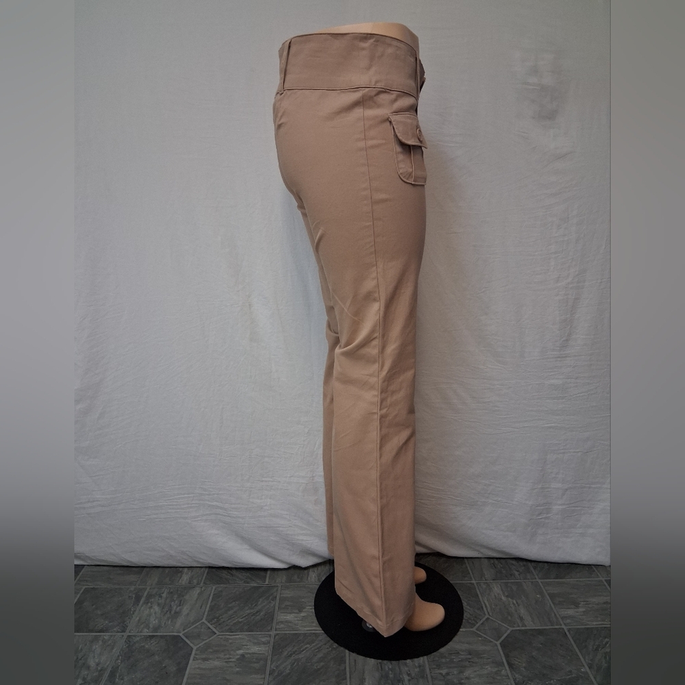 Wild Fable New Beige Flare Pants with Pocket Details Size 4 - Picture 10 of 17